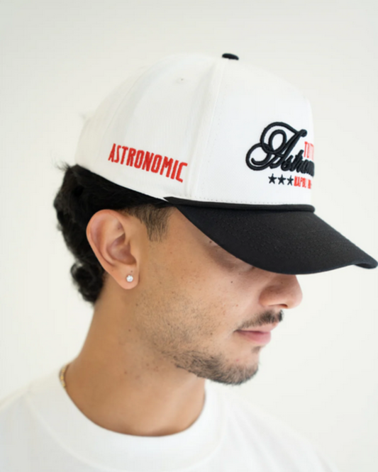 GORRA TUTTO PASSA - CREMA Y NEGRO