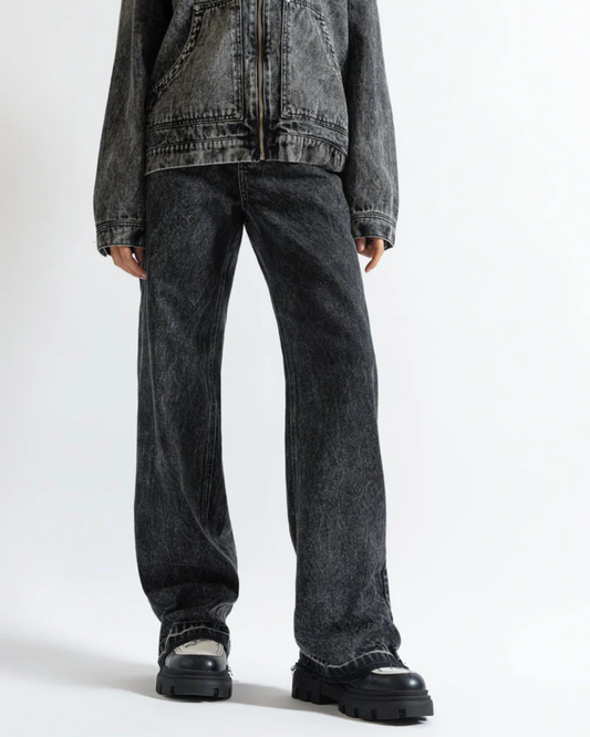 MONCLAIR WASHED BLACK JEAN