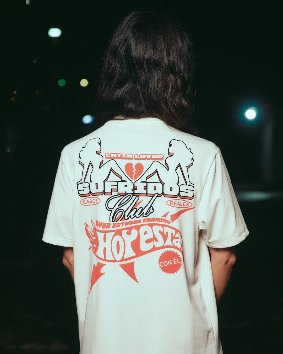 CAMISETA SUFRIDOS CLUB CREMA