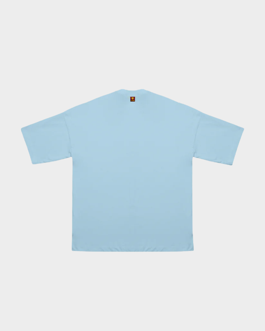 CAMISETA BLOCK AZUL SOBRE AZUL REGULAR FIT