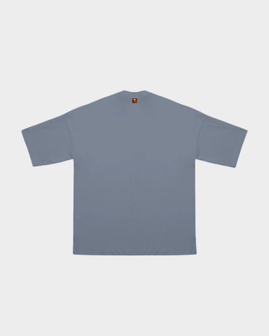 CAMISETA BLOCK GRIS SOBRE GRIS REGULAR FIT