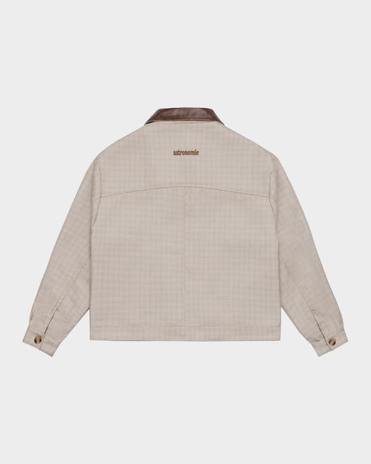 CHAQUETA DE PAÑO WILD RIDE - BEIGE