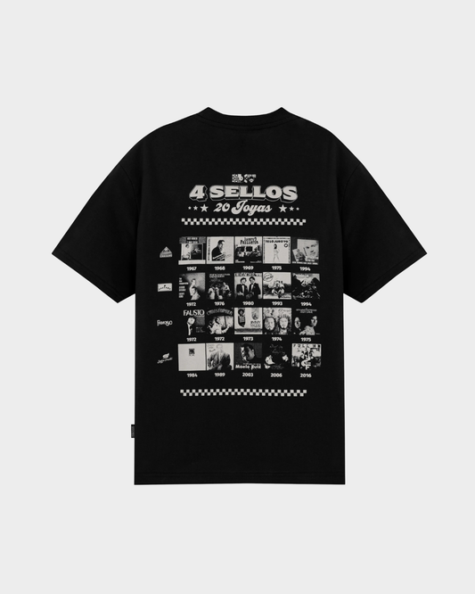 CAMISETA CODISCOS NEGRO