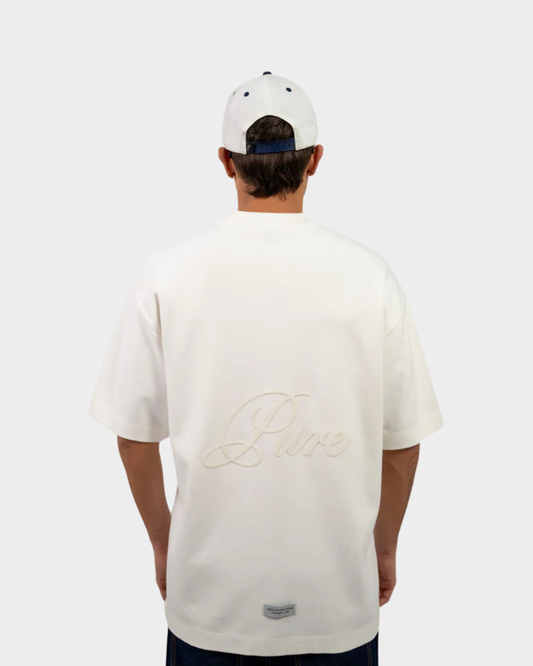WHITE LOGO T-SHIRT