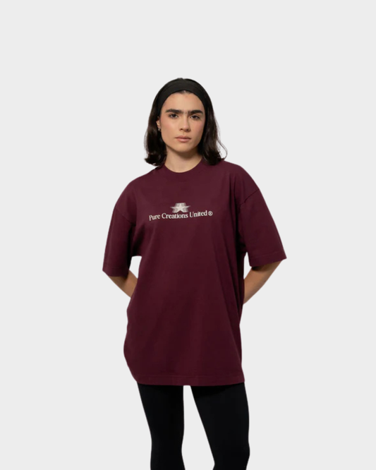 STILL HUNGRY BURGUNDY T-SHIRT