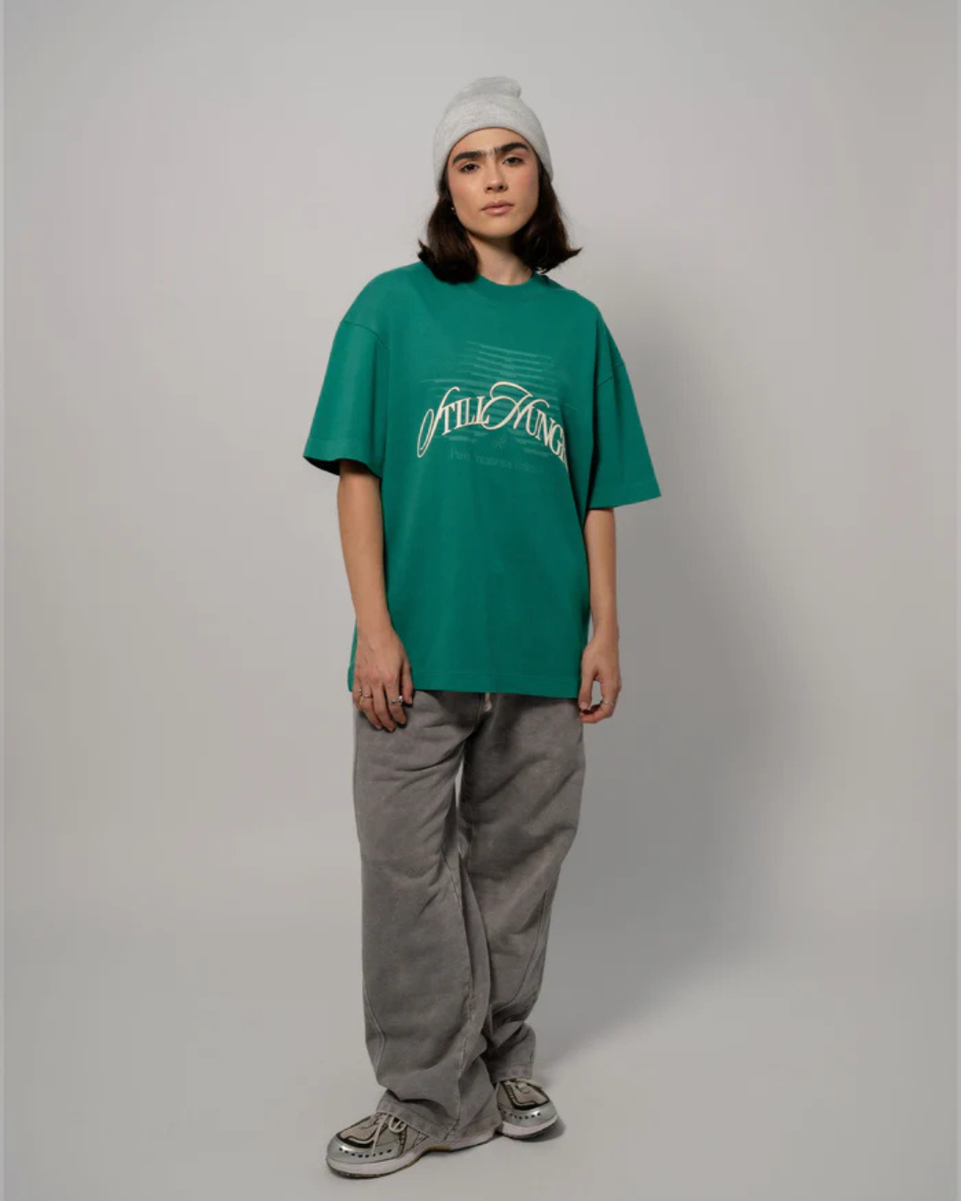 STILL HUNGRY GREEN T-SHIRT