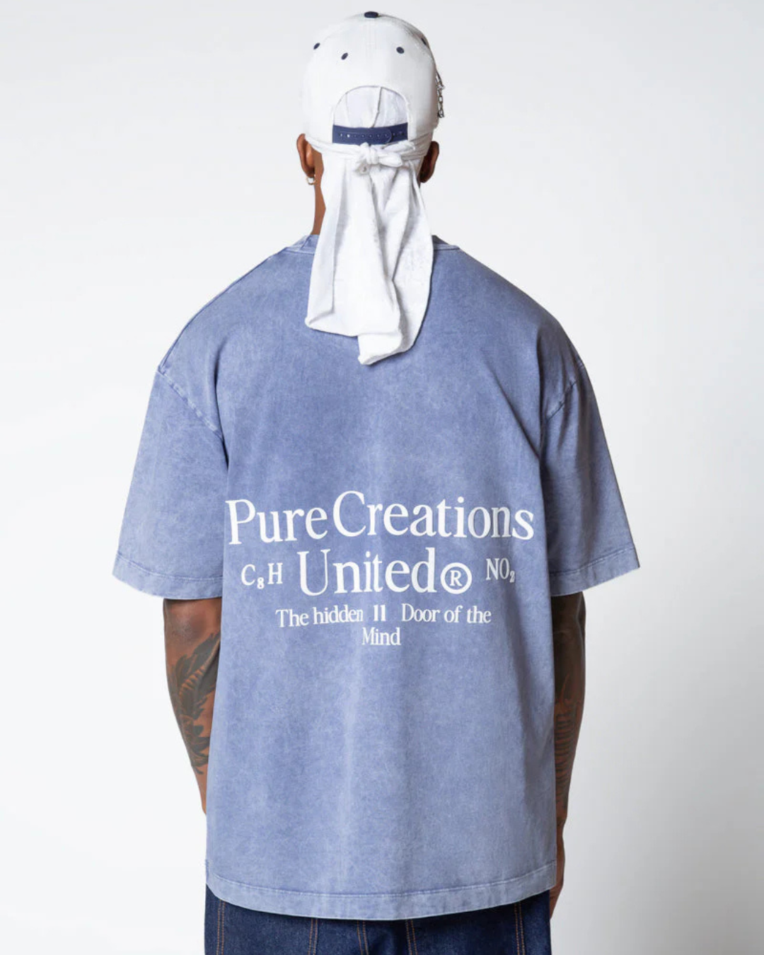 DOPAMINE BLUE KEYHOLE T-SHIRT