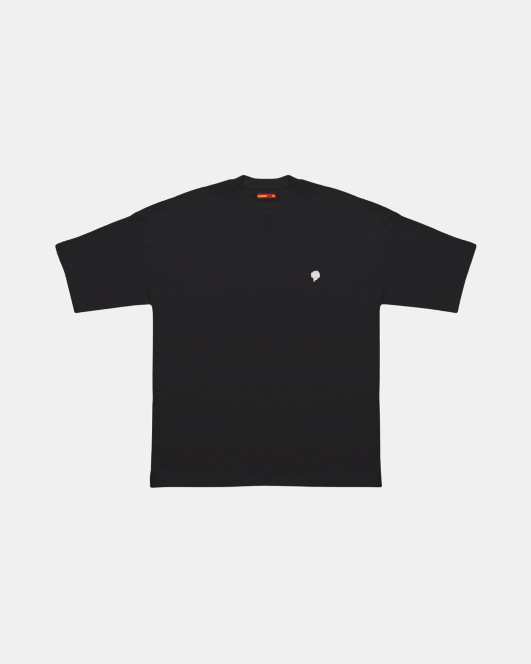 CAMISETA BORDADA NEGRA ( ESENCIALES)