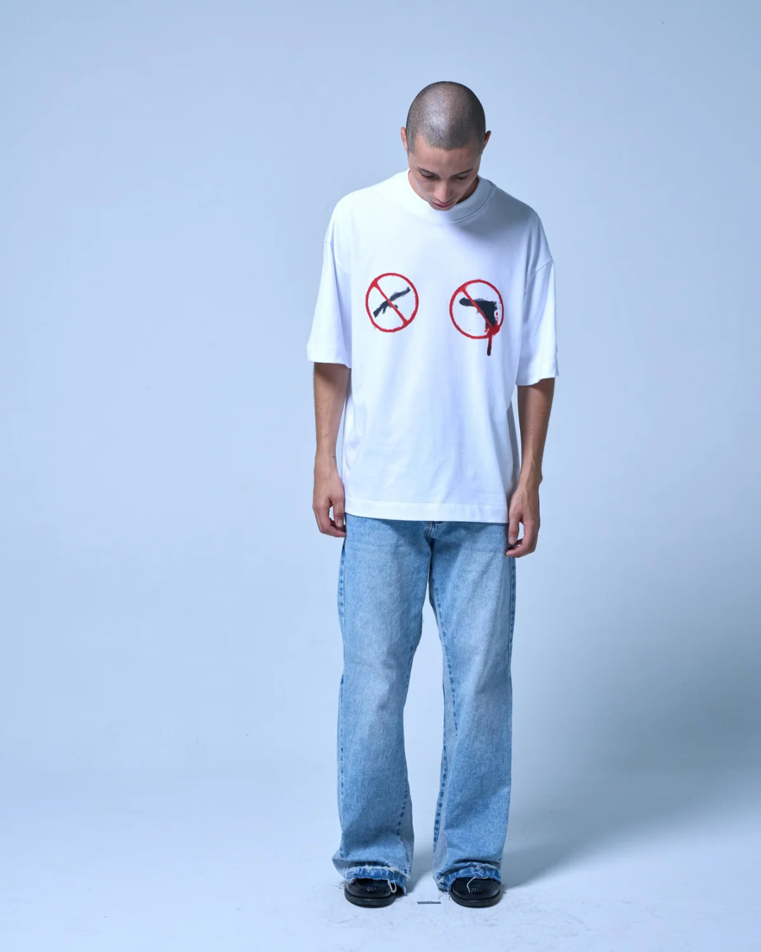 AMERICAN HORROR WHITE T-SHIRT