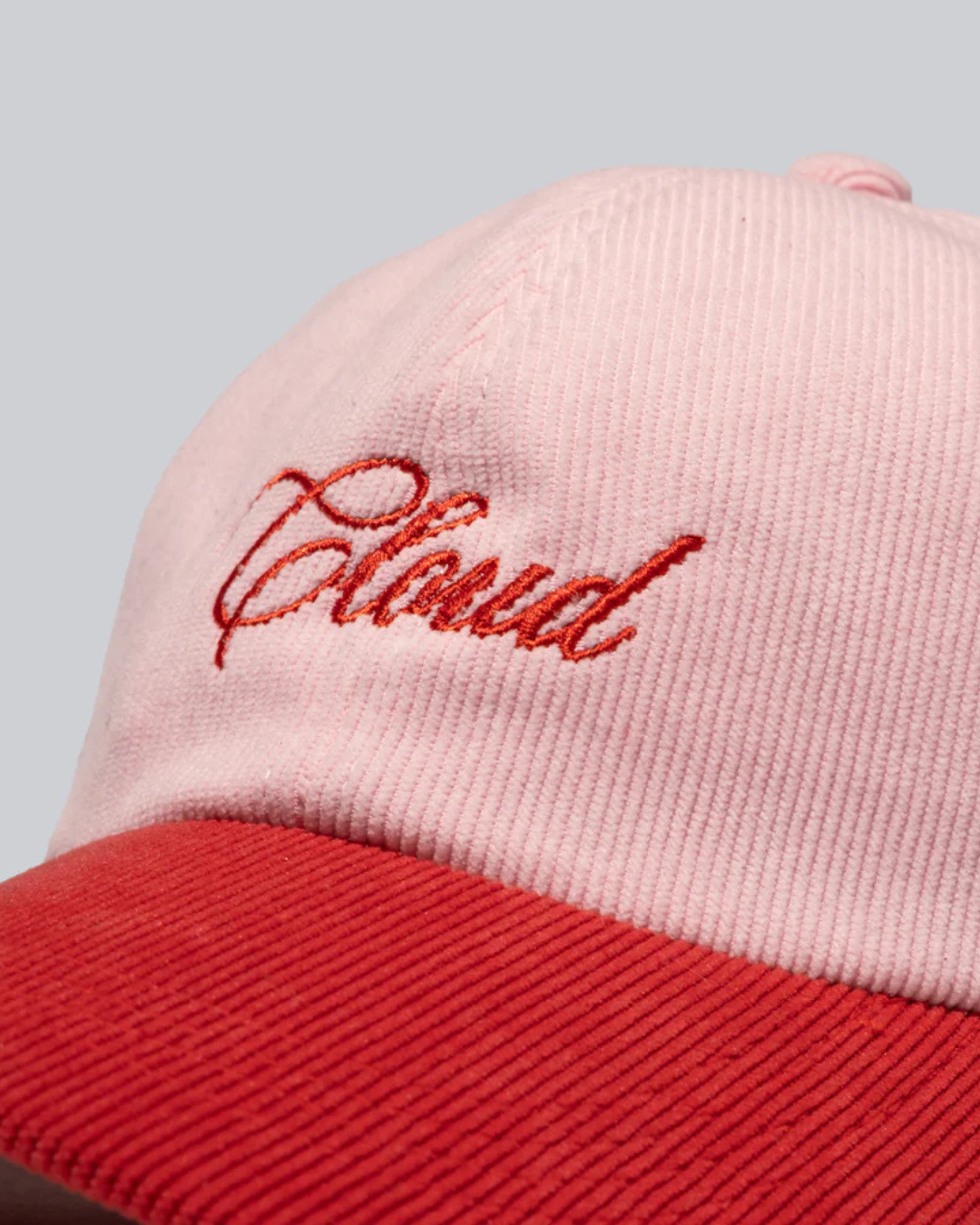 GORRA ROJO SOBRE ROSA