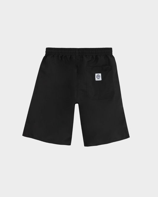 SHORT CAMPEONES EN EL AMOR NEGRO BLANCO