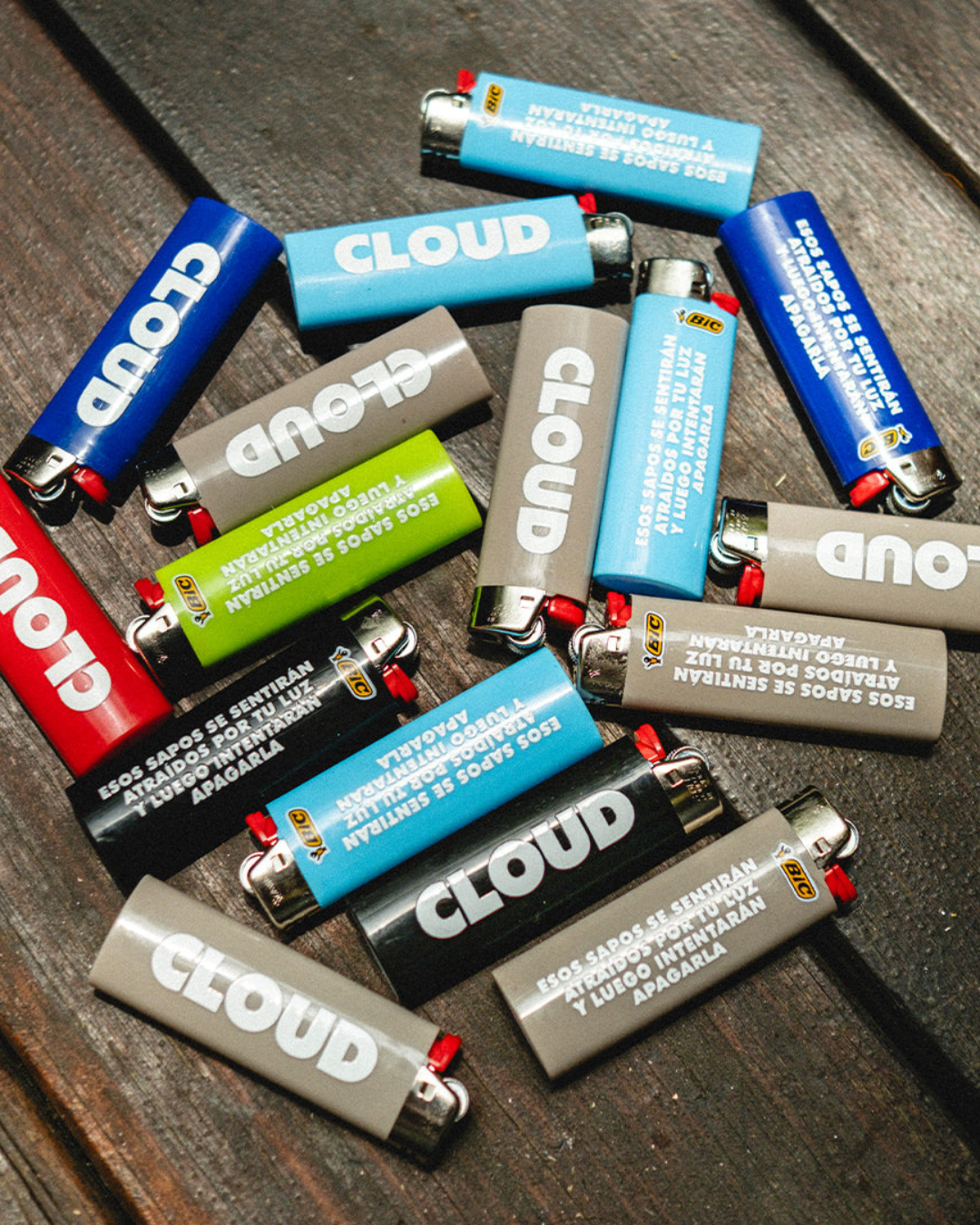 ENCENDEDOR MAXI BIC: ESTOS SAPOS