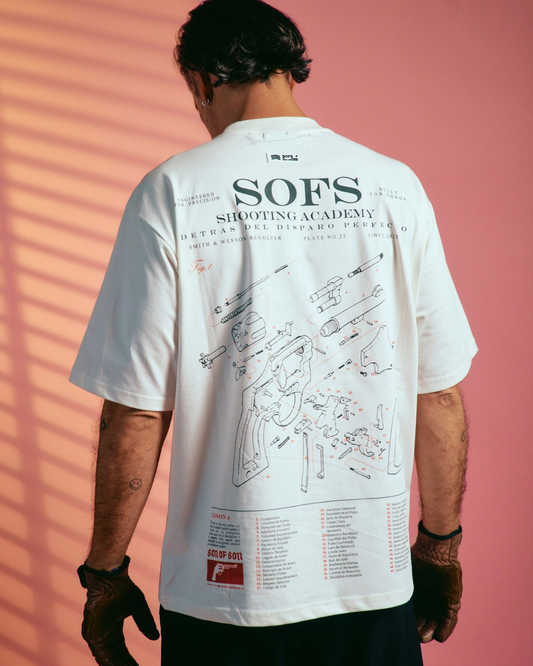FIELD NOTES OVERSIZED T-SHIRT — WHITE