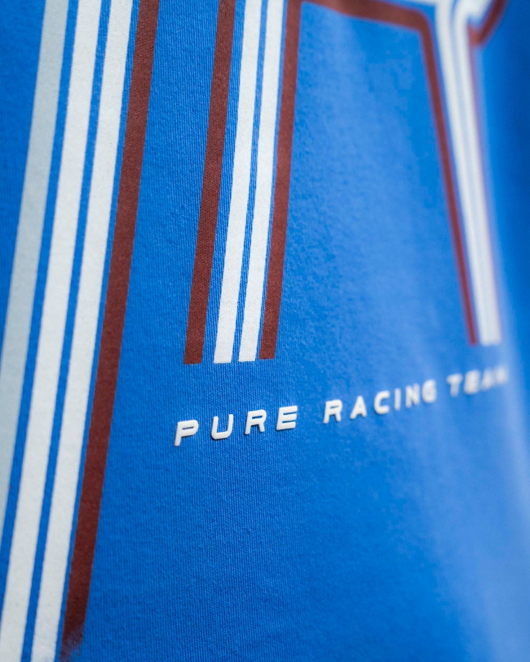 OVERDRIVE BLUE RACING LINES T-SHIRT