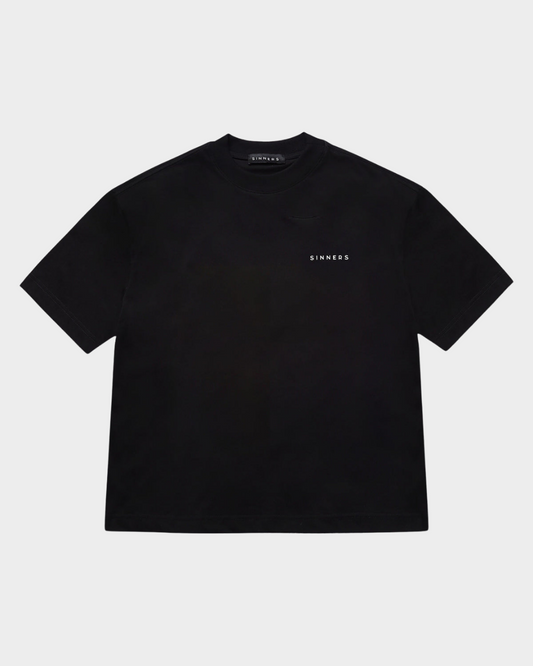 LOGO REGULAR BLACK T-SHIRT