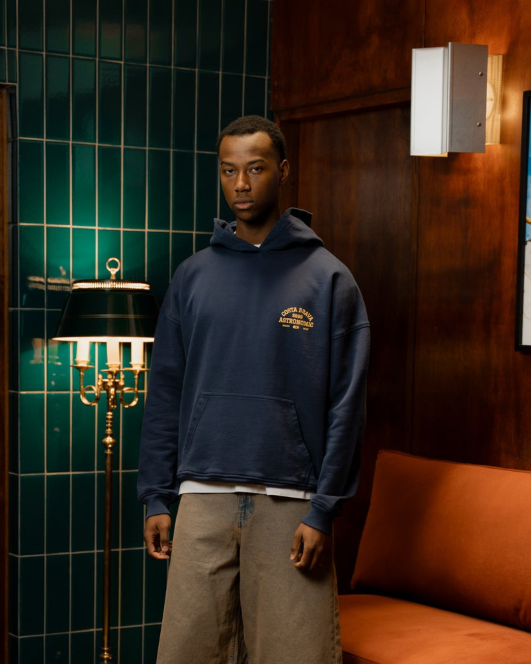 HOODIE SAILING - AZUL NAVY