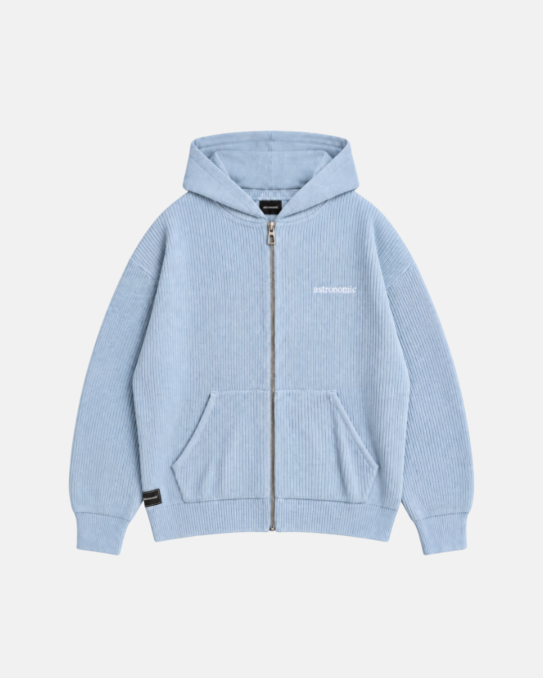 KNITWEAR HOODIE REEF - AZUL BEBÉ
