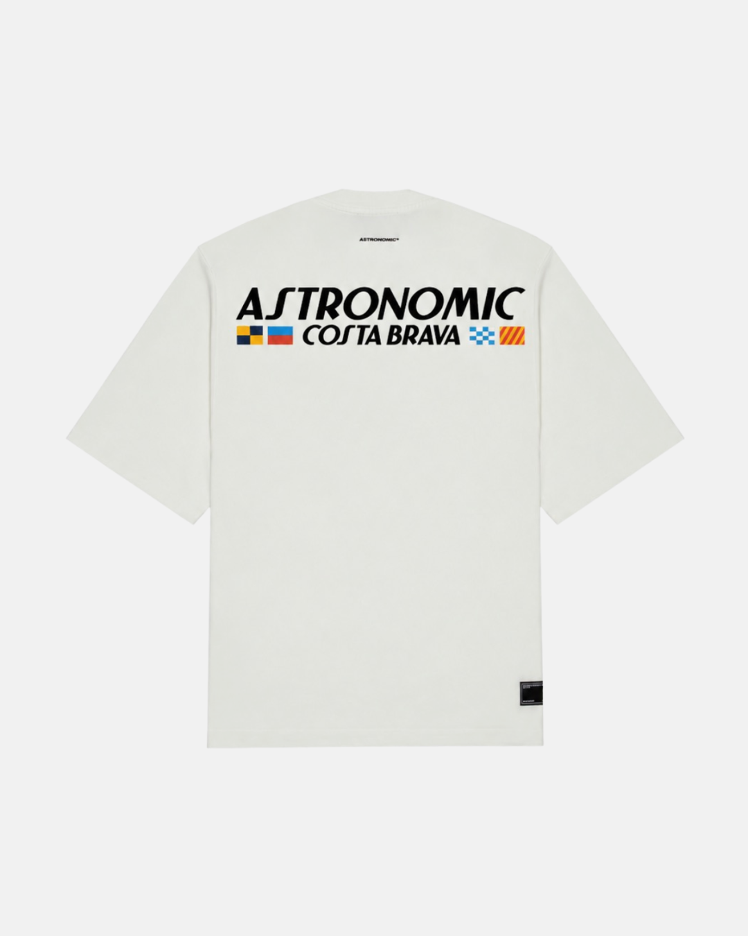 CAMISETA SIGNAL FLAGS - BLANCO HUESO