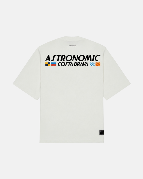 CAMISETA SIGNAL FLAGS - BLANCO HUESO
