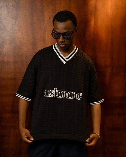 KNIT JERSEY MARINA - NEGRO