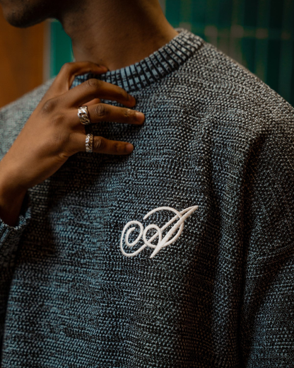KNIT SWEATER NIGHT - NEGRO