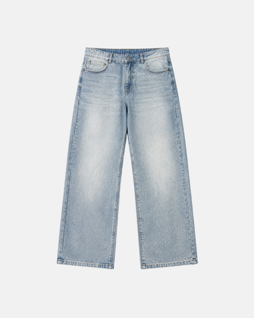 RELAXED FIT JEANS - AZUL HIELO