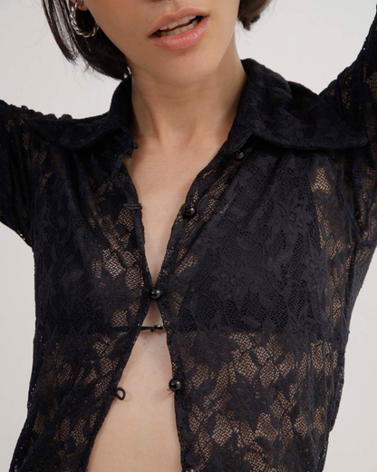 SILVANNA BLACK LACE