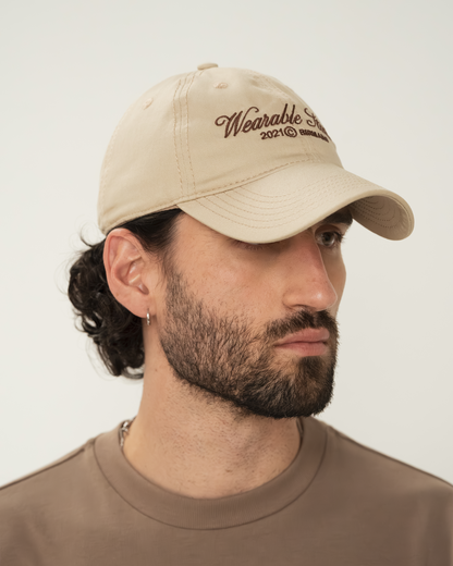 WEARABLE BEIGE CAP