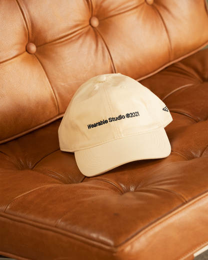 B SIGNATURE IVORY CAP