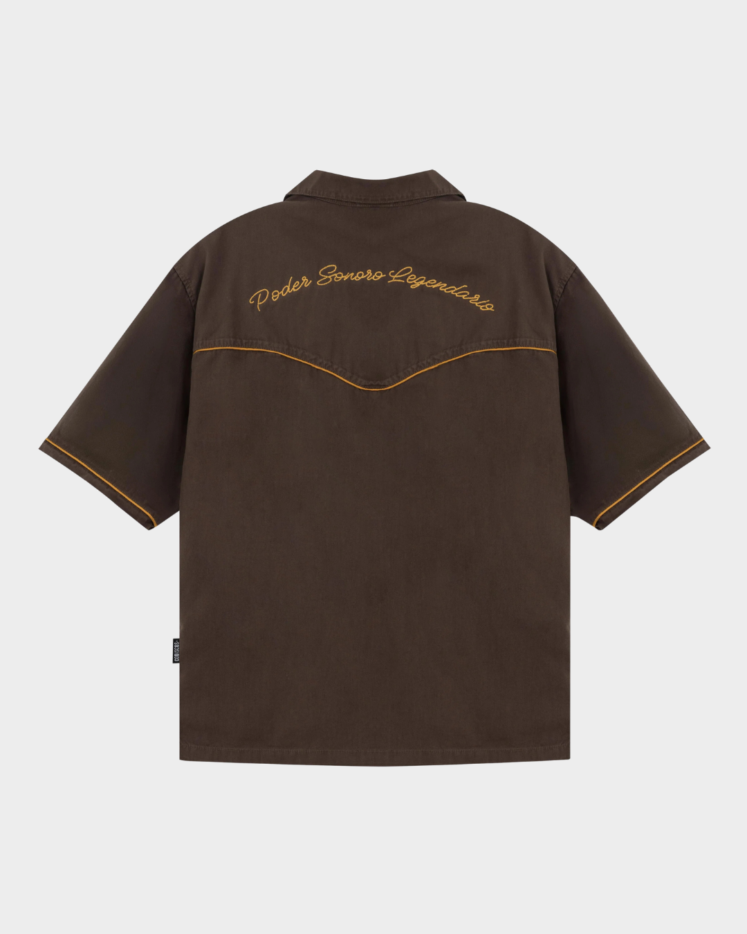 CAMISA CODISCOS Y LATIN LOVER CHOCOLATE