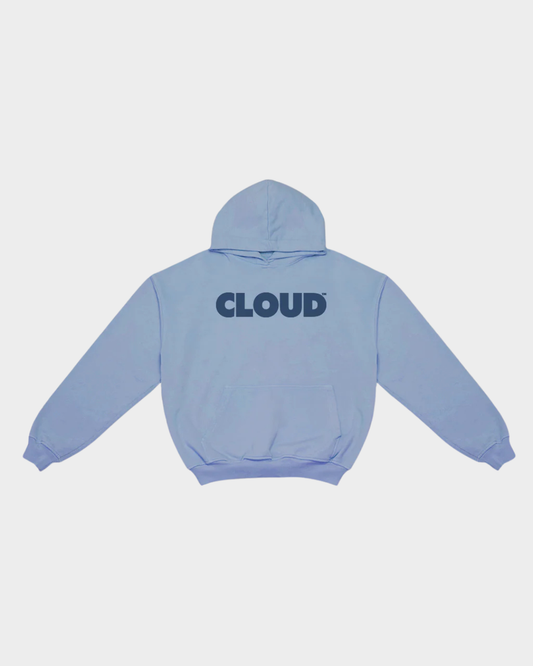 HOODIE BLOCK AZUL SOBRE AZUL BOXY FIT