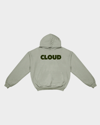 HOODIE BLOCK VERDE SOBRE VERDE BOXY FIT