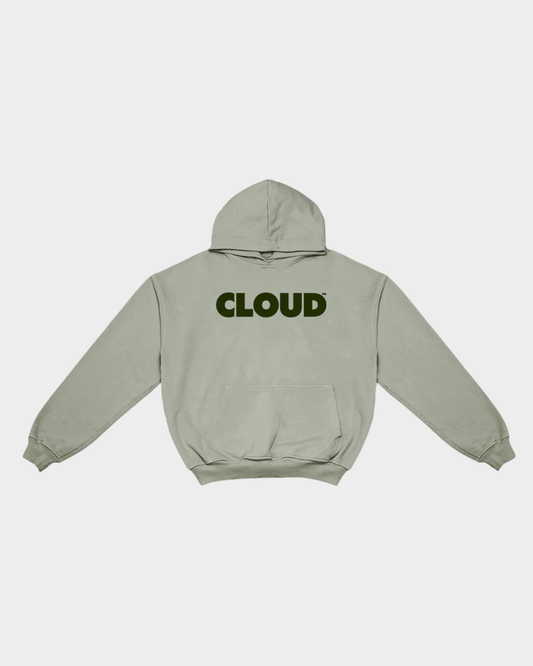 HOODIE BLOCK VERDE SOBRE VERDE BOXY FIT