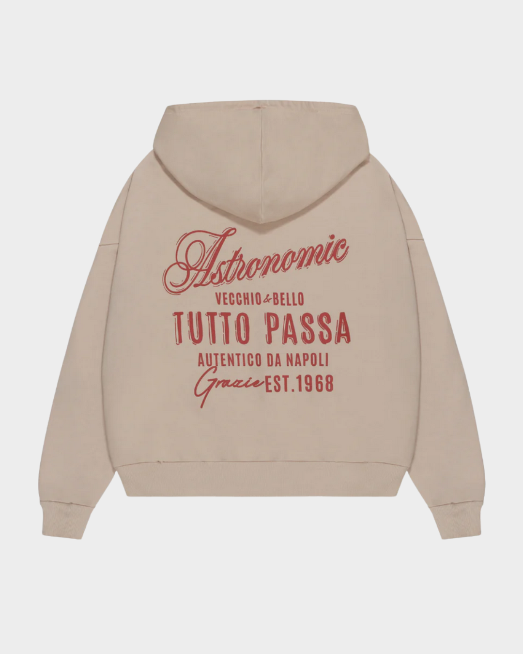 HOODIE TUTTO PASSA- BEIGE