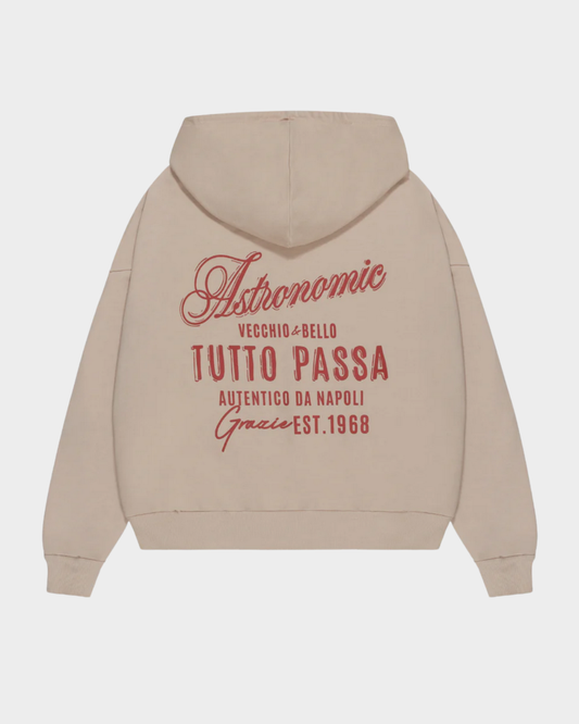 HOODIE TUTTO PASSA- BEIGE