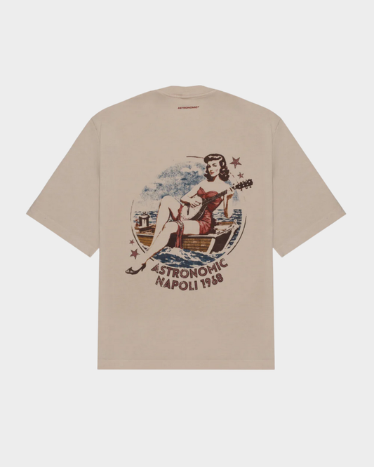 CAMISETA DONNA NAPOLETANA - BEIGE