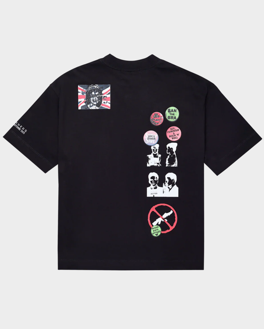 STAMPS BLACK T-SHIRT