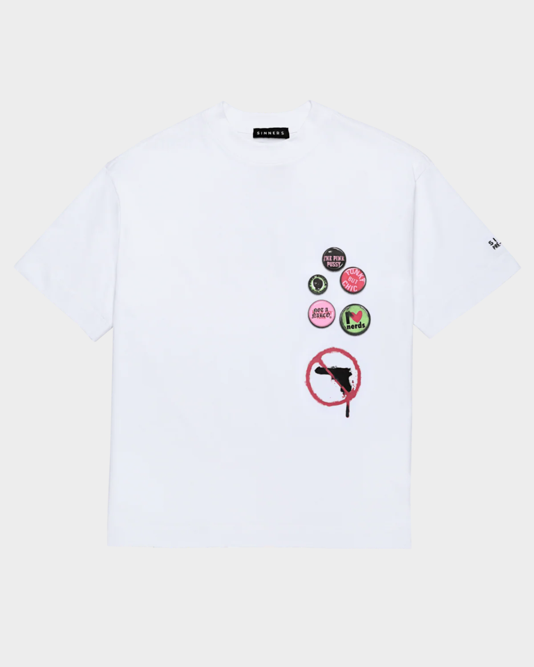STAMPS WHITE T-SHIRT