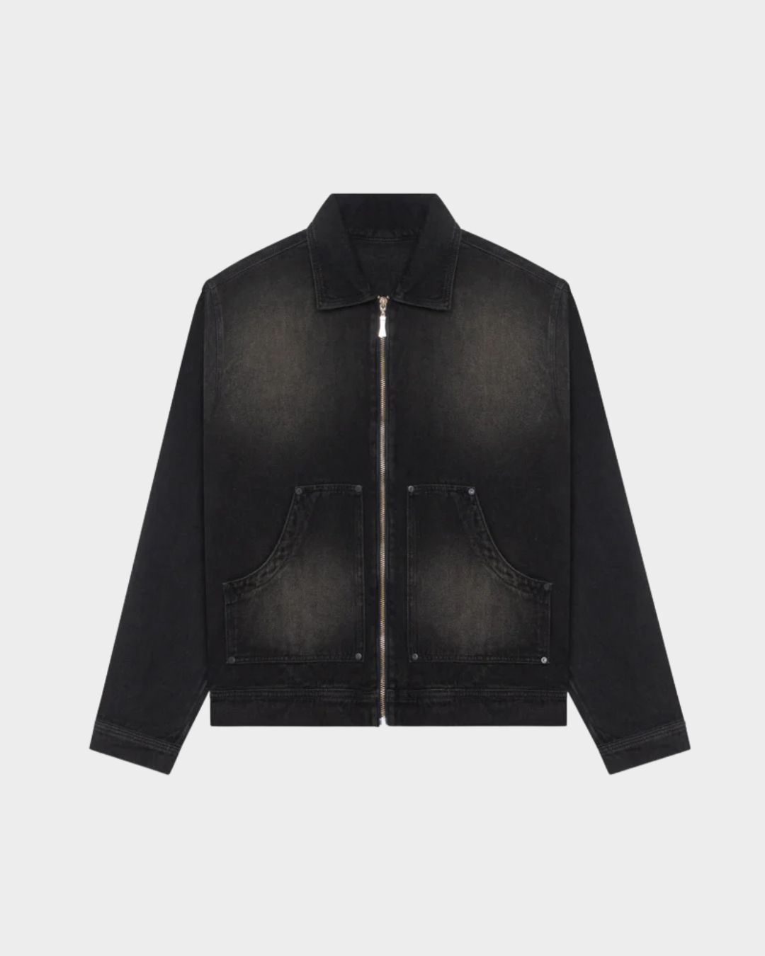 MONCLAIR WASHED BLACK BROWN JACKET