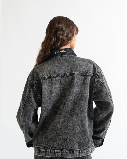 MONCLAIR WASHED BLACK JACKET