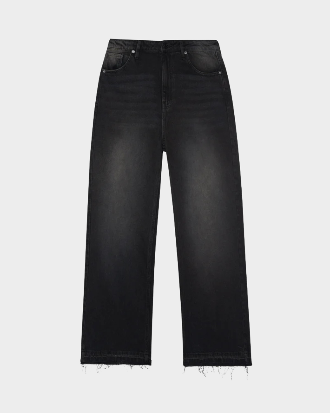 MONCLAIR WASHED BLACK BROWN JEAN
