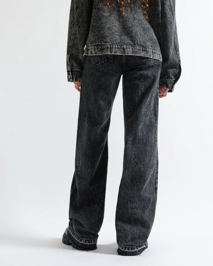 MONCLAIR WASHED BLACK JEAN