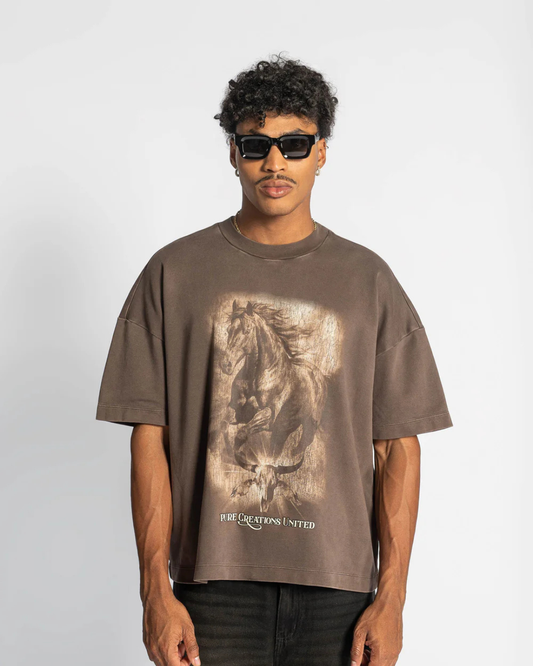 BEFORE THE WEST BROWN T-SHIRT