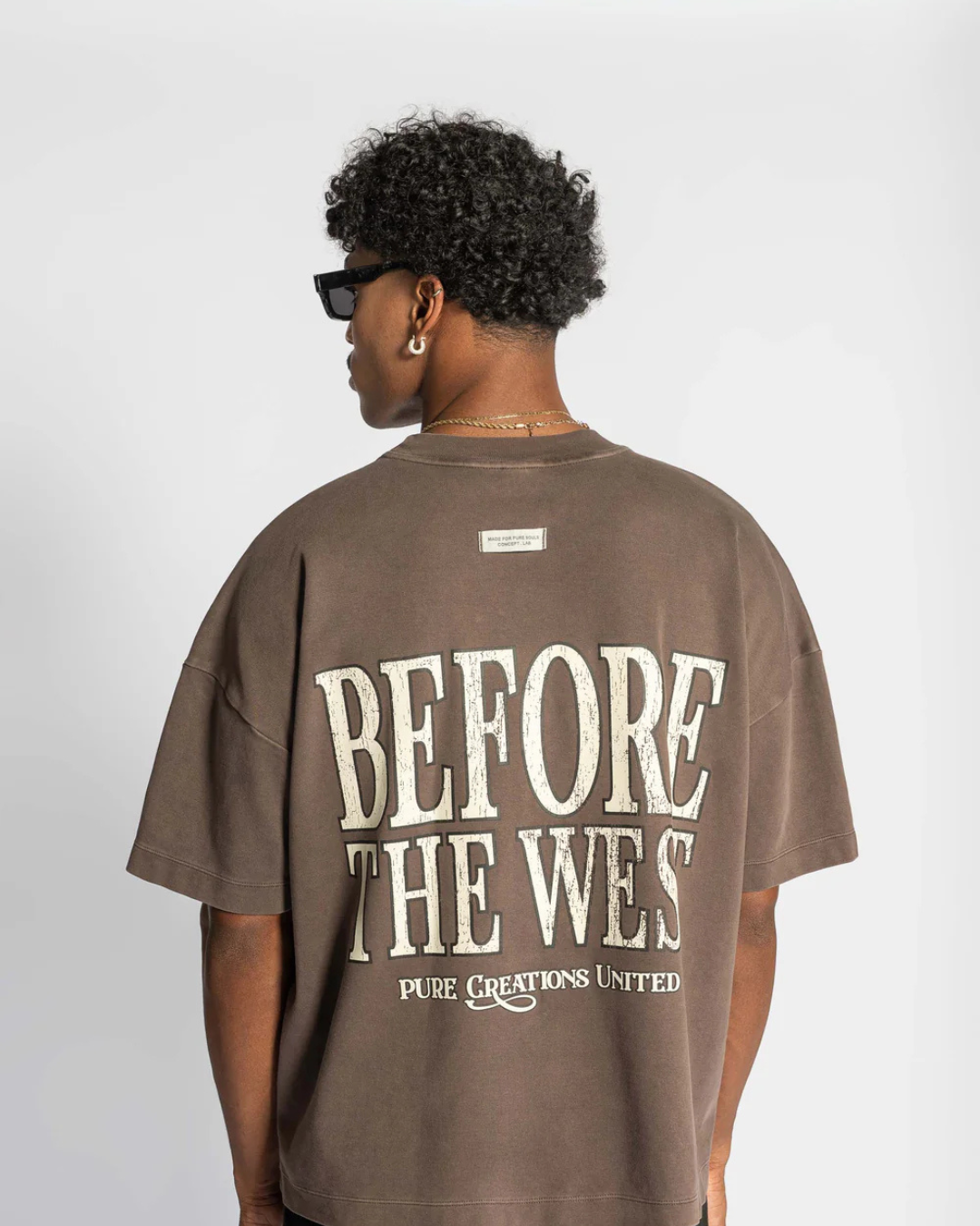 BEFORE THE WEST BROWN T-SHIRT