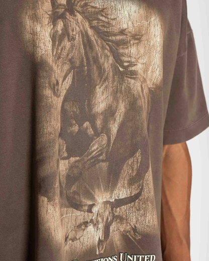 BEFORE THE WEST BROWN T-SHIRT