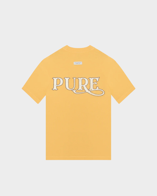 BEFORE THE WEST MUSTARD T-SHIRT