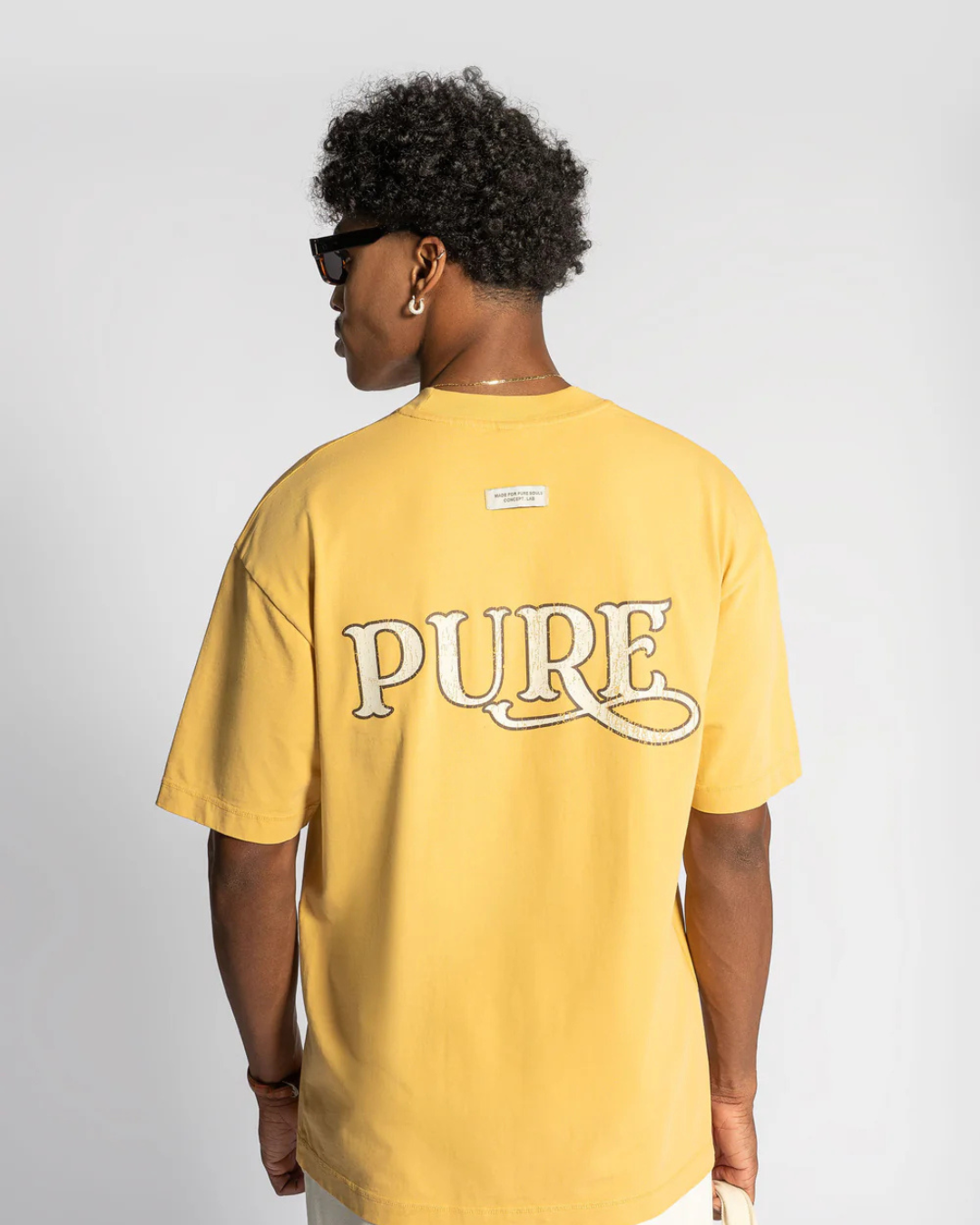 BEFORE THE WEST MUSTARD T-SHIRT