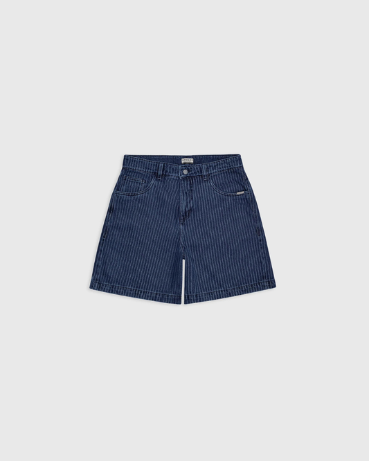 NATIVE DENIM STRIPE SHORT