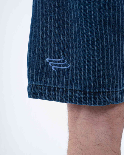 NATIVE DENIM STRIPE SHORT