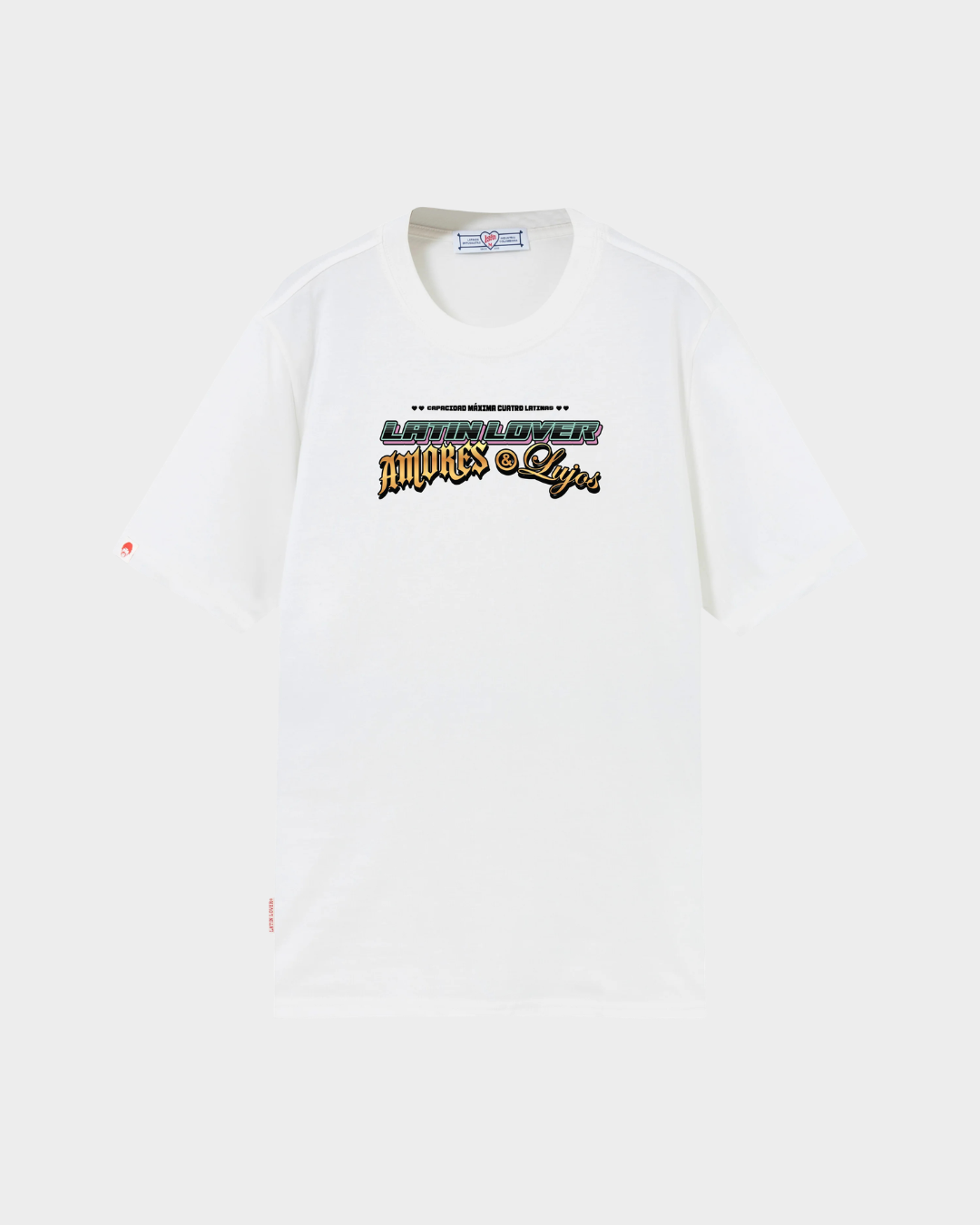 CAMISETA AMORES Y LUJOS CREMA